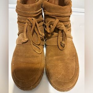 UGG Brown Suede Ankle Boots